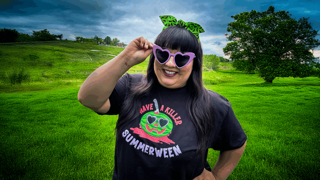 mandy spooks sharing how to celebrate summerween